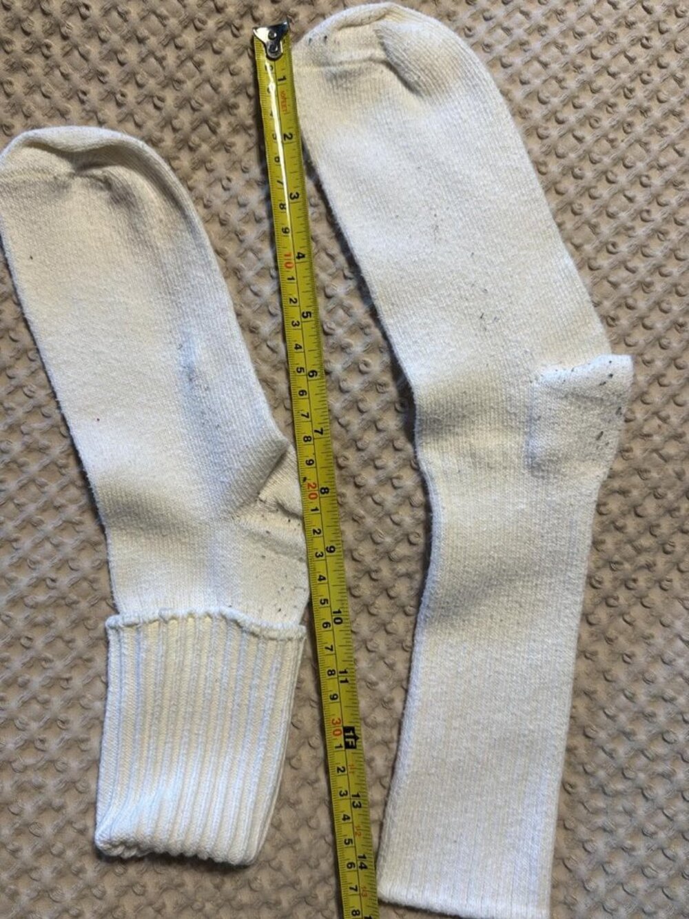Vintage Cotton Slouch Cuff Socks